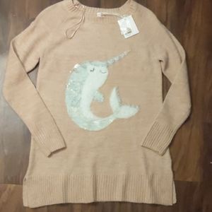 NWT Lauren Conrad Tunic Sweater
